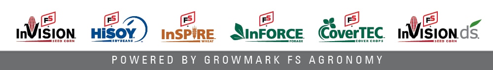 FS Seed Brand Logos - Powered by GROWMARK FS Agronomy